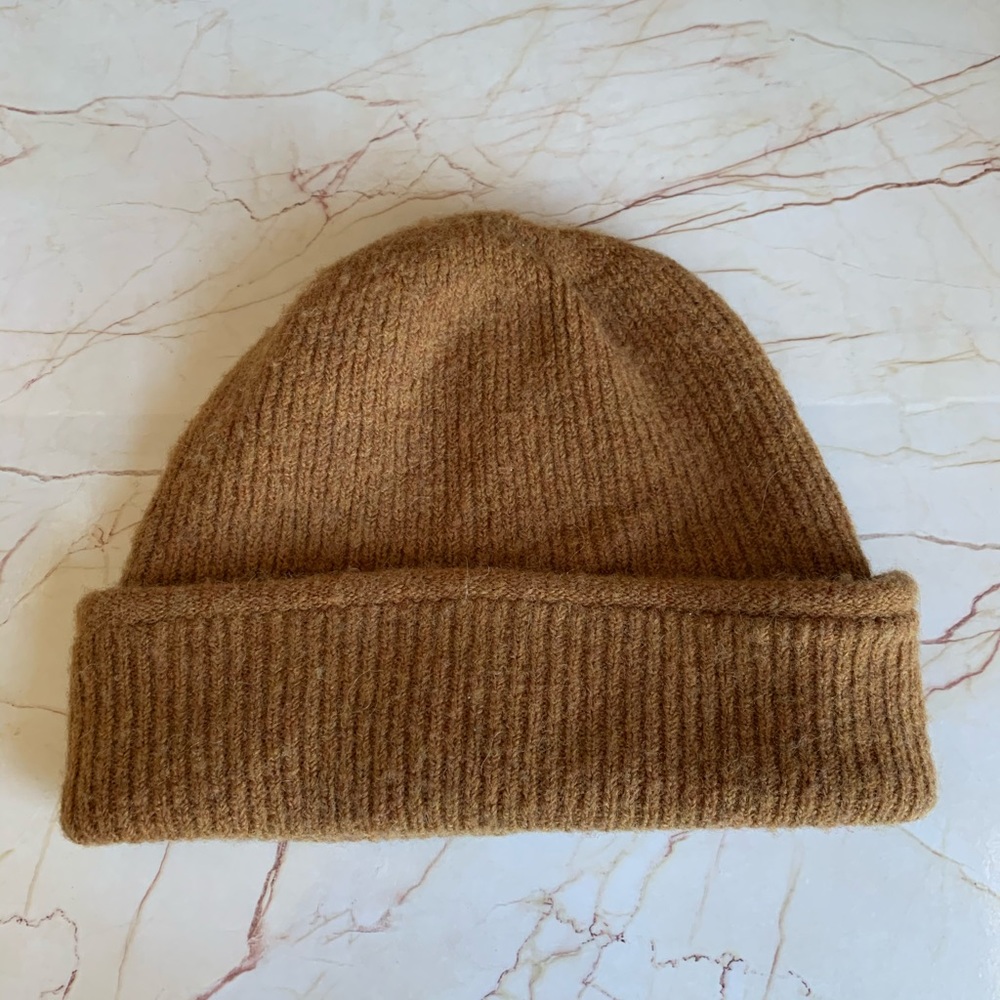 Madewell Kent beanie in heather harvest